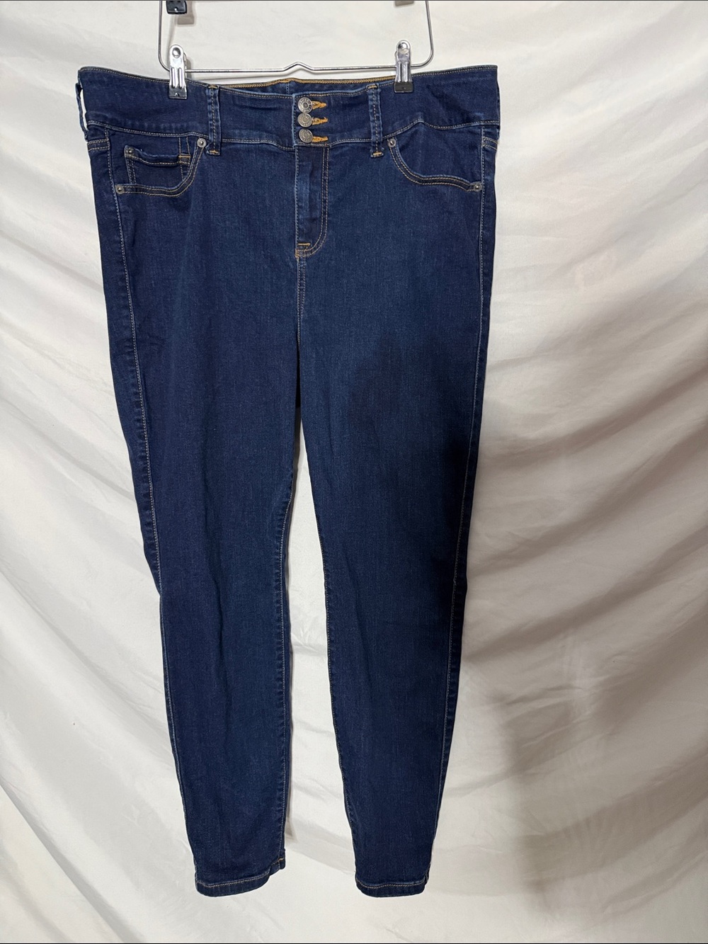 Classic Dark Blue Women's Skinny Jeans